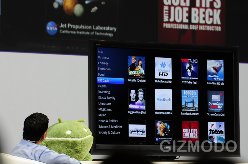 Illustration for article titled Google TV Combines TV, Android and All of the Internet